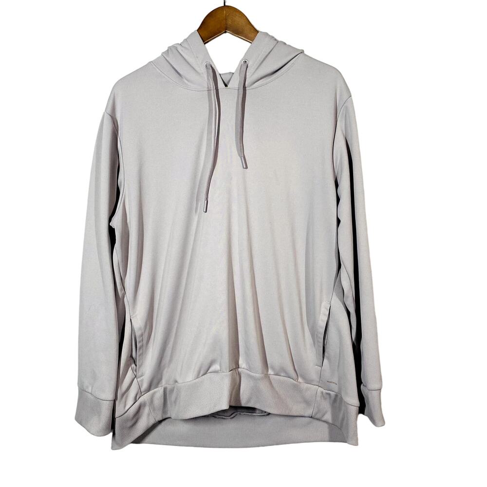 Mondetta Hooded Pullover Sweatshirt Athletic Top Long Sleeve Hoodie - XL